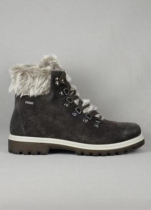 Legero monta 230x gore-tex термоботы ботинки зимние женские непромокаемые кожа замша серый австреи оригинал 37 р/24 см rieker panama jack ecco