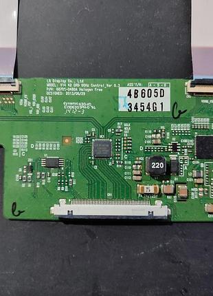 Плата t-con 6870c-0480a. для телевизора lg 42lb620.