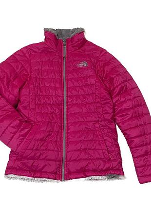 Двостороння жіноча куртка the north face reversible mossbud swirl, така як mammut, patagonia, arct’eryx, marmot, lowa, gor-tex.
