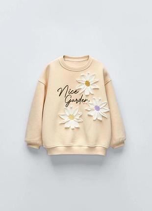 Кофта, свитшот zara 4 года