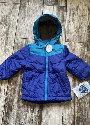 Дитяча куртка унісекс whales tail performance wear блакитно-синя