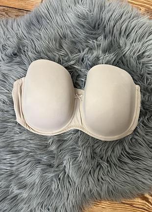 Бюстгальтер бежевый 85f