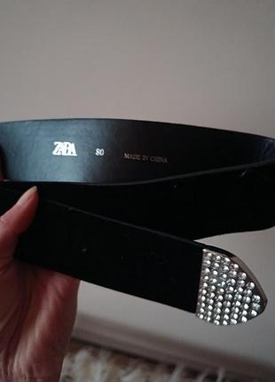 Ремень из камней м zara 7