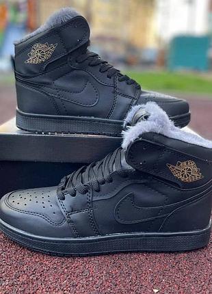 Nike air jordan хутро❄️