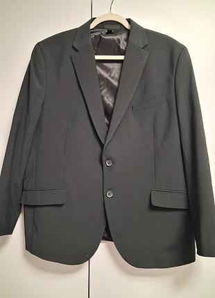 Піджак чоловічий marks & spencer autograph performance suit чорний
