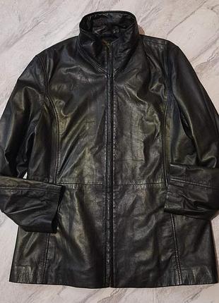 Stone island куртка кожа ykk