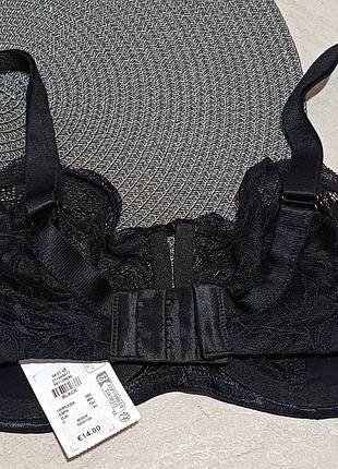 Бюстгальтер кружевной черный primark 2