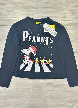 Реглан для дівчинки pepco peanuts чорний