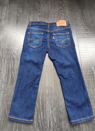 Джинси дитячі levi's slim taper сині оригінал 2