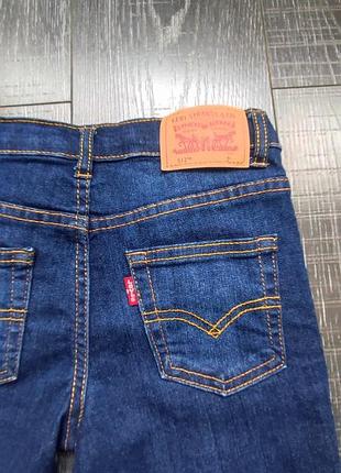 Джинси дитячі levi's slim taper сині оригінал 4