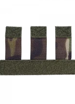 Патч панель на систему molle 12,5*2,5 см оливковый