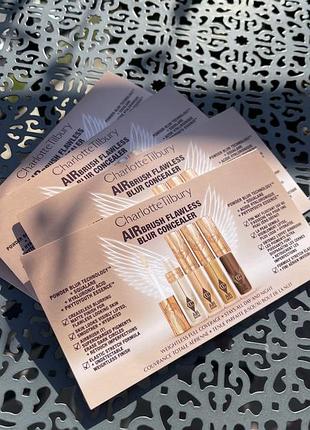 Charlotte tilbury airbrush flawless blur concealer  пробник