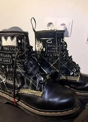 Dr. martens коллекция до 60тилетия &amp; basquiat
