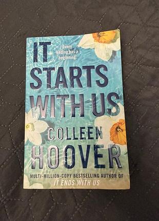 Книжка англійською it starts with us colleen hoover