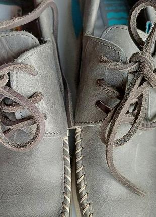 Мокасини чоловічі sperry сірі шкіряні