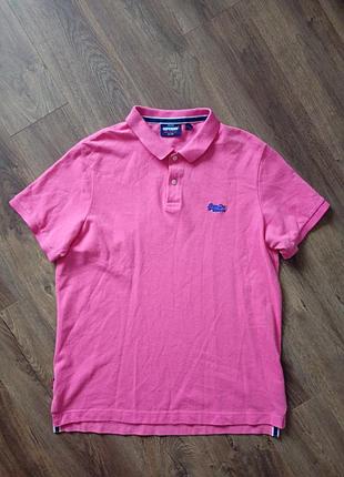 Брендова футболка поло superdry.