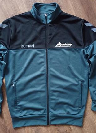 Брендова спортивна кофта на замку hummel.