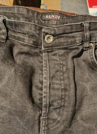 Стильні чорні джинси denim 6
