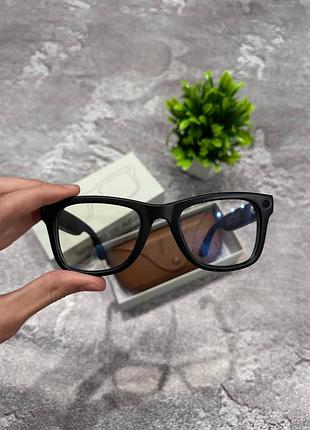 Окуляри ray-ban meta wayfarer розумні чорні