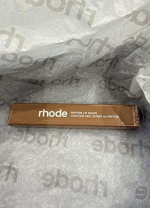 Олівець для губ rhode peptide lip shape, відтінок lunge