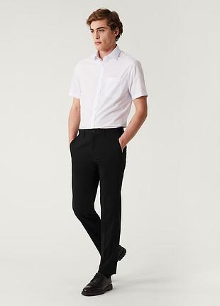 Новые мужские классические брюки брюки брюки marks &amp; spencer tailored fit, размер w42 l31, черные