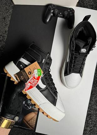 Зимові кросівки vans sk8-hi mte-3  хутро