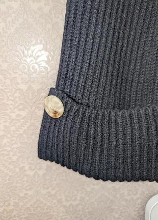 Массивный свитер шерсть h&amp;m wool blend 6