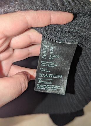 Массивный свитер шерсть h&amp;m wool blend 7
