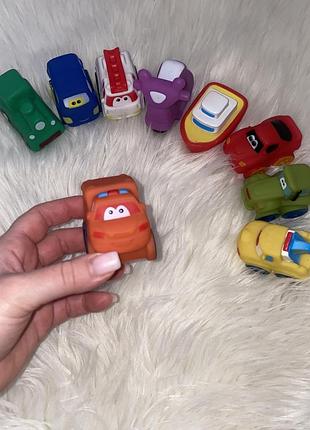 Набір із 9 машинок для купання 🧼 8