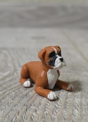 Вінтажна мініатюрна фігурка собаки  bruno (або cobra) puppy in my pocket, meg / hasbro,1993 рік