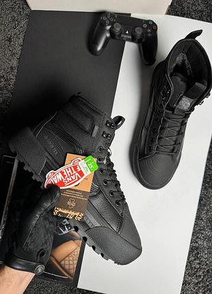 Зимові кросівки vans sk8-hi mte-3  хутро