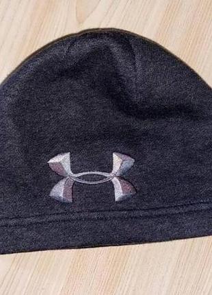 Демисезонная тренировочная шапка-бини  under armour с влагозащитным покрытием storm