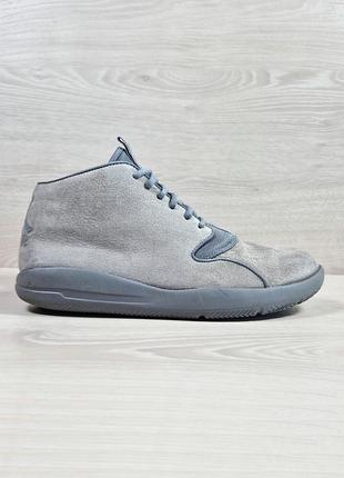 Замшевые мужские высокие кроссовки jordan eclipse chukka leather оригинал, размер 44 - 45
