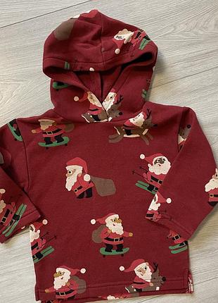 Толстовка з веселими сантами🧑‍🎄