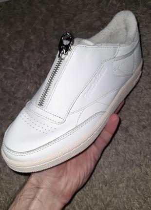 Кроссовки reebok classic club c 85 zip, оригинал, 37,5 размер