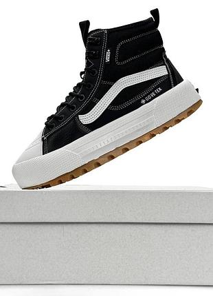 Vans sk8-hi mte-3 fur m black white 2