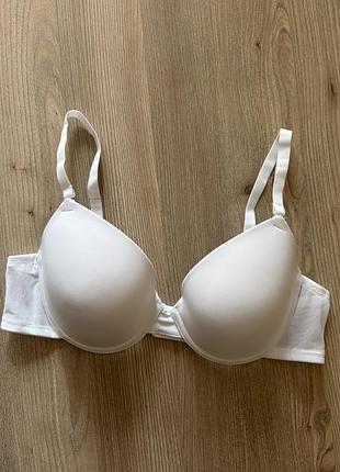 Білий класичний гладенький бюстгальтер primark