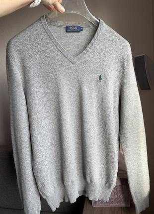 Пуловер мужской кашемир polo ralph lauren m