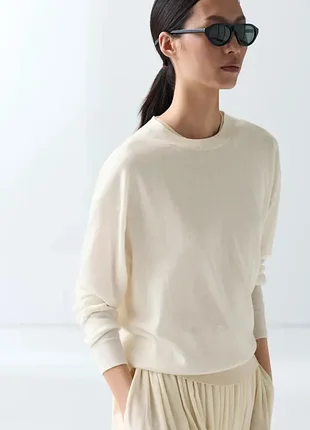 Свитер massimo dutti с шерстью