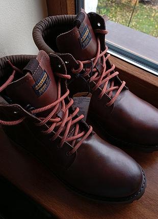 Ботинки jack &amp; jones jfwwilson leather boot, артикул 12215615 оригинал новые р.42 натуральная кожа