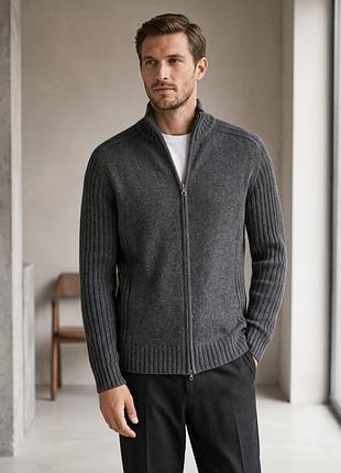 Чоловічий кашеміровий светр cashmere collection (4 нитки), 100% кашемір, розмір xxl