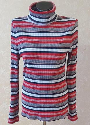 Женский гольф tommy hilfiger в рубчик, размер m