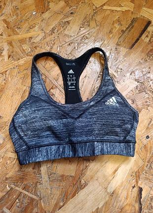 Оригінальний спортивний топ бюст adidas tech fit