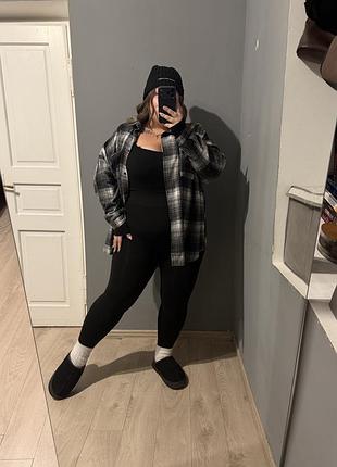Нові базові утеплені легінси plus size 🖤