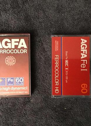 Набір аудіокасет agfa ferrocolor 60 хв (2 шт.)