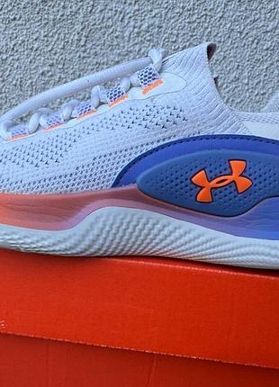 Кросівки under armour flow dynamic біло-синьо-помаранчеві