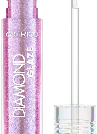 Блиск для губ catrice diamond glaze lip gloss, 030 less bitter more glitter, 3 мл