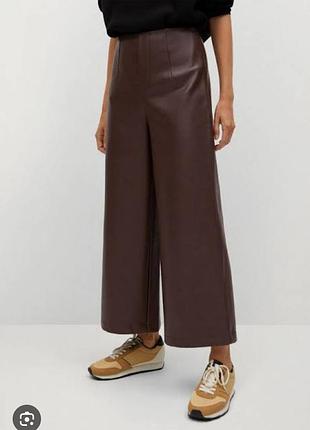 Шкіряні кюлоти zara 2