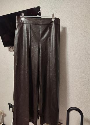 Шкіряні кюлоти zara 3