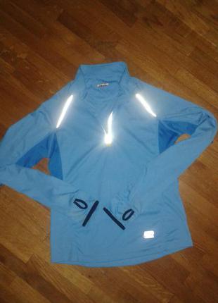 Фирменная компрессионная термокуртка для бега/фитнеса от sport zone s (36)p.